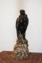 Roofvogel en uil, Antiek en Kunst, Kunst | Beelden en Houtsnijwerken, Verzenden