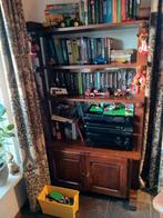 Massief eiken kaaskast, handgemaakt, 50 jaar oud, Ophalen, 25 tot 50 cm, Eikenhout, Minder dan 100 cm