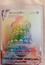 Pokemon Kaart Alcremie Vmax Rainbow Nieuw + 2 munten !, Ophalen of Verzenden, Nieuw, Losse kaart
