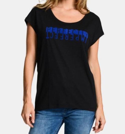 Shoeby Perfect top shirt Eksept zwart blauw maat S/M, Kleding | Dames, T-shirts, Nieuw, Maat 38/40 (M), Zwart, Korte mouw, Ophalen of Verzenden