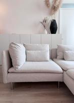 IKEA SÖDERHAMN bank Chaise longue & hoek Gunnared beige., Ophalen, Zo goed als nieuw, 150 tot 200 cm