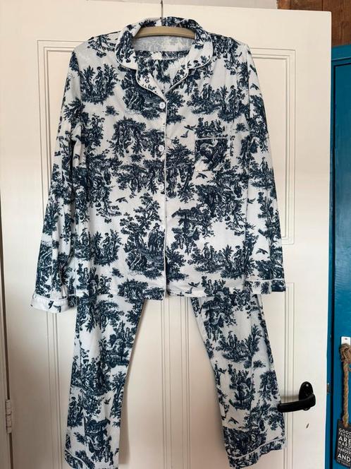 Nieuw pyama-maat l delftsblauw print, Kleding | Dames, Pyjama's, Nieuw, Maat 38/40 (M), Ophalen of Verzenden