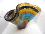 mid century design glas zakdoek murano italy, Ophalen of Verzenden