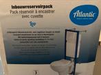 Nieuw Wand closet en inbouwreservoir Leo van Atlantis, Ophalen, Nieuw, Steen, Toilet
