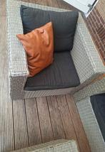 Loungeset stoel en tafel (exclusief bank) GRATIS, Tuin en Terras, Tuinsets en Loungesets, Ophalen, Gebruikt, Bank