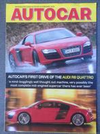 Audi R8 Autocar magazine, Boeken, Ophalen of Verzenden, Zo goed als nieuw, Audi
