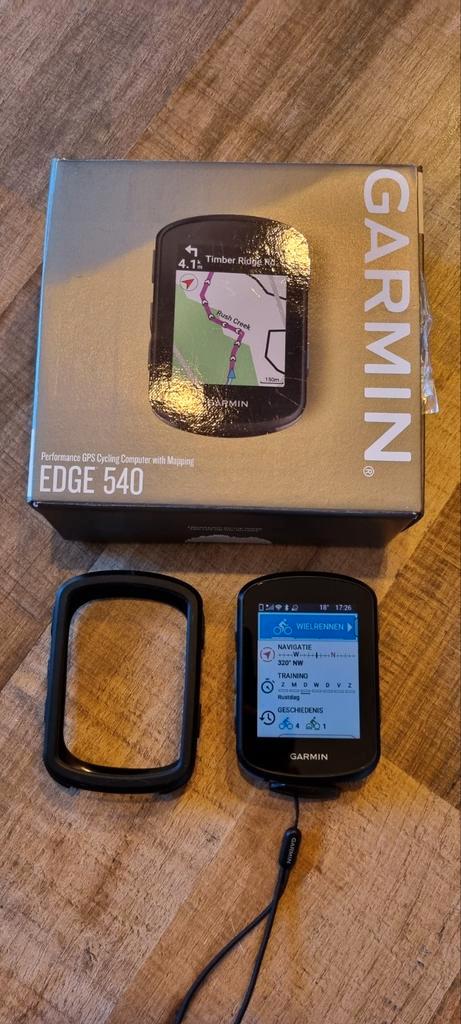 Garmin Edge 540 Fietscomputer, Fietsen en Brommers, Fietsaccessoires | Fietscomputers, Zo goed als nieuw, Draadloos, GPS, Waterdicht