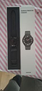 Samsung Galaxy Watch6 Classic - bijna nieuwe 1 keer gedragen, Zwart, Nieuw, Ophalen of Verzenden, Slaap
