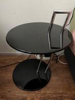 vintage design Eileen Gray Occasional tafel jaren 80, Gebruikt, 50 tot 100 cm, Rond, Metaal