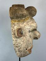 251237 - Mooi oud Afrikaans Igbo Masker uit Nigeria., Antiek en Kunst, Ophalen of Verzenden