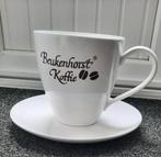 Grote decoratieve kop & schotel. Beukenhorst Koffie, Ophalen, Zo goed als nieuw, Overige stijlen, Kop(pen) en/of Schotel(s)