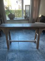 Prachtige sidetable hout ong 1.30 breed, Huis en Inrichting, Tafels | Sidetables, Ophalen, 100 tot 150 cm, Zo goed als nieuw, 25 tot 50 cm