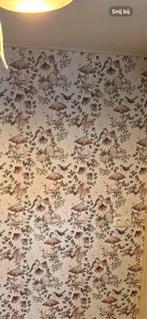 Boråstapeter wilde dieren behang reststukken, Huis en Inrichting, Stoffering | Behang, Ophalen of Verzenden, Minder dan 10 m²