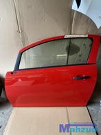 OPEL CORSA D ROOD Z547 Links linker deur portier 3 deurs, Auto-onderdelen, Gebruikt, -, Deur, -