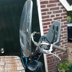 Bobike One fietszitje + windscherm, Zo goed als nieuw, Ophalen