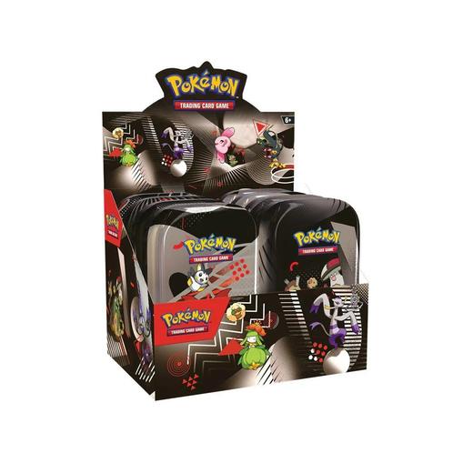 Pokémon Black Bolt & White Flare Mini Tin Display Pre-Order, Hobby en Vrije tijd, Verzamelkaartspellen | Pokémon, Nieuw, Overige typen