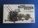 Tamiya	35091	German 2cm Flakvierling 38 	1/35, Hobby en Vrije tijd, Modelbouw | Figuren en Diorama's, Nieuw, 1:35 tot 1:50, Verzenden