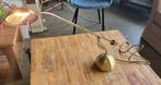 Vintage messing contragewicht bureaulamp - verstelbaar, 50 tot 75 cm, Ophalen of Verzenden, Metaal, Retro design - jaren '70/'80 stijl