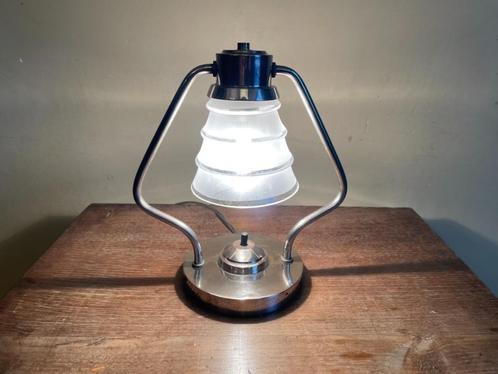 Tafellamp Schemerlampje Bureaulampje art deco 1930 Frans, Antiek en Kunst, Antiek | Lampen, Ophalen of Verzenden