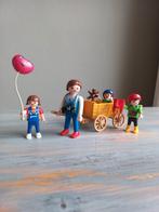Playmobil - Moeder met Bolderkar en Kinderen, Ophalen of Verzenden, Zo goed als nieuw, Complete set