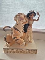 Disney Yasmine & Rajah Beeld - Jim Shore, Ophalen of Verzenden, Zo goed als nieuw, Beeldje of Figuurtje