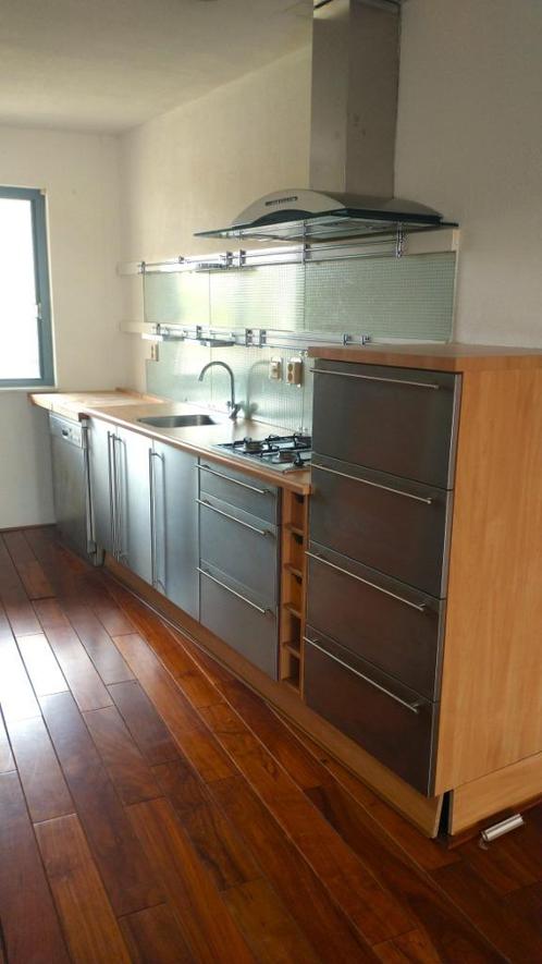 moderne keuken, Huis en Inrichting, Keuken | Complete keukens, Gebruikt, Enkelwandige keuken, Overige kleuren, Kunststof, Ophalen