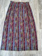 Vintage maxi rok, Ophalen of Verzenden, Zo goed als nieuw, Blauw, Onder de knie
