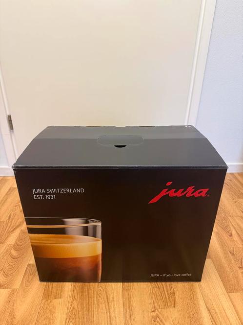 Jura E6 EC Piano Black - Nieuw in de doos!, Witgoed en Apparatuur, Koffiezetapparaten, Nieuw, Koffiebonen, Koffiemachine, Afneembaar waterreservoir