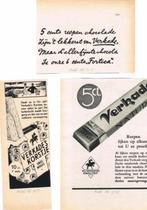 Verkade - Advertenties uit Tijdschrift 1937, Verzamelen, Verzenden, Gebruikt