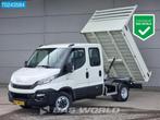 Iveco Daily 35C12 Kipper Euro6 Dubbel Cabine 3500kg trekhaak, Auto's, Bestelauto's, Te koop, 3500 kg, 6 stoelen, Iveco