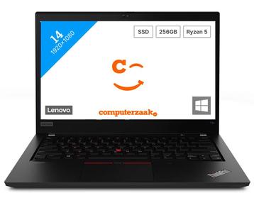 Lenovo ThinkPad T14/AMD Ryzen 5 1.6GHz/8GB/256GB M.2 SSD/Win beschikbaar voor biedingen