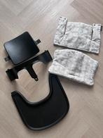 Stokke babyset en playtray, Kinderen en Baby's, Kinderstoelen, Ophalen, Gebruikt, Meegroeistoel