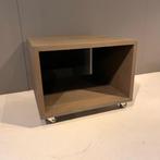 OPRUIMING Eiken kubus salontafel DOE EEN BOD!, Ophalen, Gebruikt, 50 tot 100 cm, Eikenhout