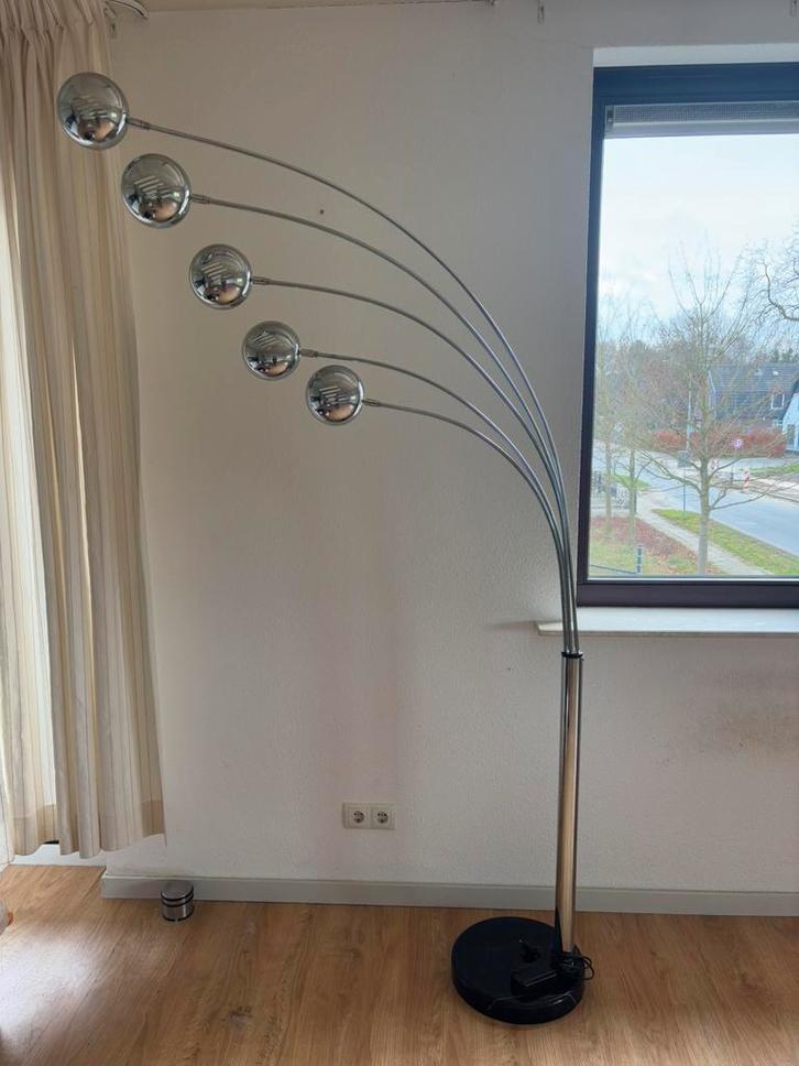 Vintage design lamp jaren 70, Huis en Inrichting, Lampen | Vloerlampen, 150 tot 200 cm, Ophalen