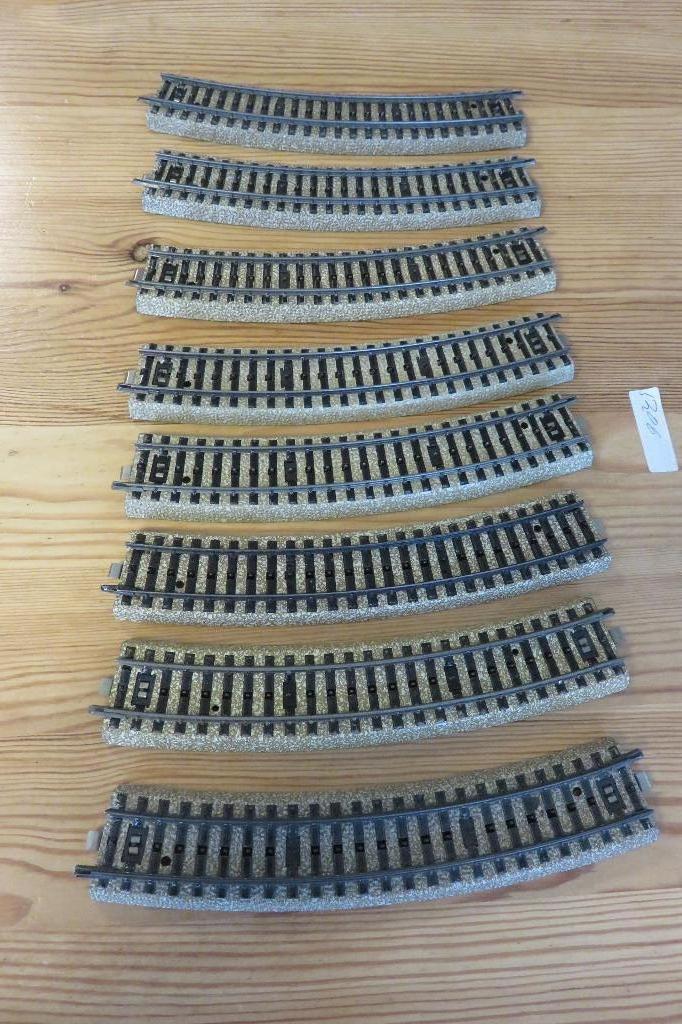 Marklin m rails 5206 tegenbocht, Hobby en Vrije tijd, Modeltreinen | H0, Zo goed als nieuw, Rails, Wisselstroom, Märklin, Analoog