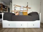 Pull-out Bed - IKEA HEMNES, Huis en Inrichting, Slaapkamer | Bedden, Ophalen, Wit, Tweepersoons, 140 cm