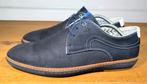 Floris van Bommel herenschoenen maat 10 / 44,5, Ophalen, Blauw, Floris van Bommel, Zo goed als nieuw