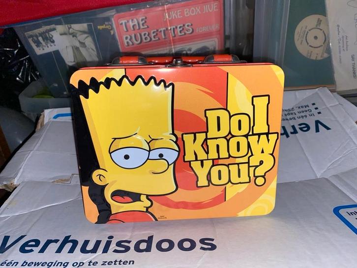 the simpsons,  bart lunchbox, Verzamelen, Film en Tv, Nieuw, Tv, Gebruiksvoorwerp, Verzenden
