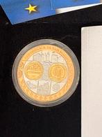 San Marino 5 Euro Zilver/Goud, Postzegels en Munten, Munten | Europa | Euromunten, San Marino, 5 euro, Losse munt, Goud