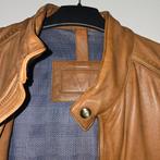 Massimo Dutti Nappa Lederen Jas Heren, Ophalen of Verzenden, Zo goed als nieuw, Zwart