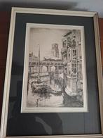 Ets Rotterdam VOOR de oorlog, Zeldzaam! Jan Sirks 1885 -1938, Antiek en Kunst, Kunst | Tekeningen en Foto's, Ophalen of Verzenden