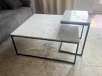 Marmeren Salontafel Set 2-delig Hoogwaardige Kwaliteit Monel, Huis en Inrichting, Ophalen, Overige materialen, 50 tot 100 cm, 50 tot 100 cm