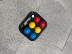 Jeu de boule 6 ballen plastic, Een of twee spelers, Ophalen of Verzenden, Gebruikt