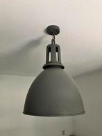 Industriële-look grijze hanglamp 40cm diameter, Huis en Inrichting, Lampen | Hanglampen, Ophalen, Metaal, Industrieel, Minder dan 50 cm