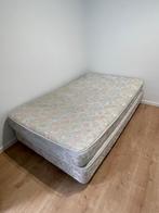 gratis boxspring bed 1,2 xc 1.8 m, Ophalen, Gebruikt, Eenpersoons, 190 cm of minder
