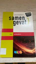 vwo samengevat wiskunde A, Ophalen of Verzenden, Zo goed als nieuw, VWO, Nederlands