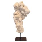 Druzy calciet op standaard XL 41 cm, Ophalen of Verzenden, Mineraal