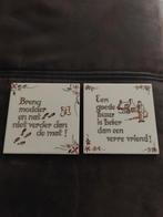 Spreuktegels - Nederlandse wijsheden, Ophalen of Verzenden