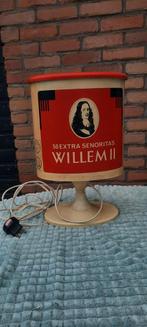 Lichtbak Willem II Sigaren Lamp, Kunststof, Gebruikt, Vintage, Ophalen of Verzenden