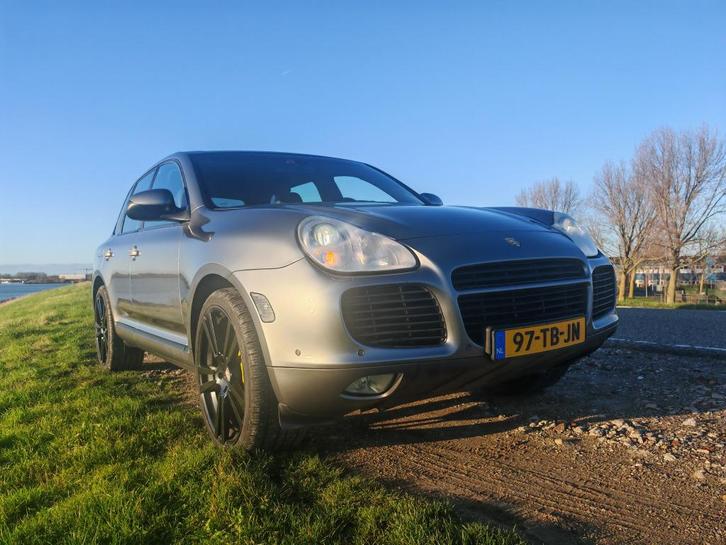 Porsche Cayenne 4.5 Turbo S Tiptronic S 2006 Grijs, Auto's, Porsche, Particulier, Cayenne, Benzine, Euro 5, G, SUV of Terreinwagen